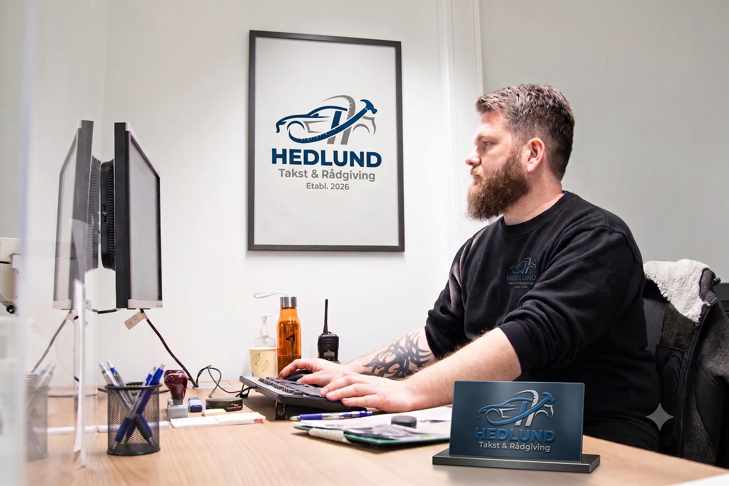 Arbeid på kontoret